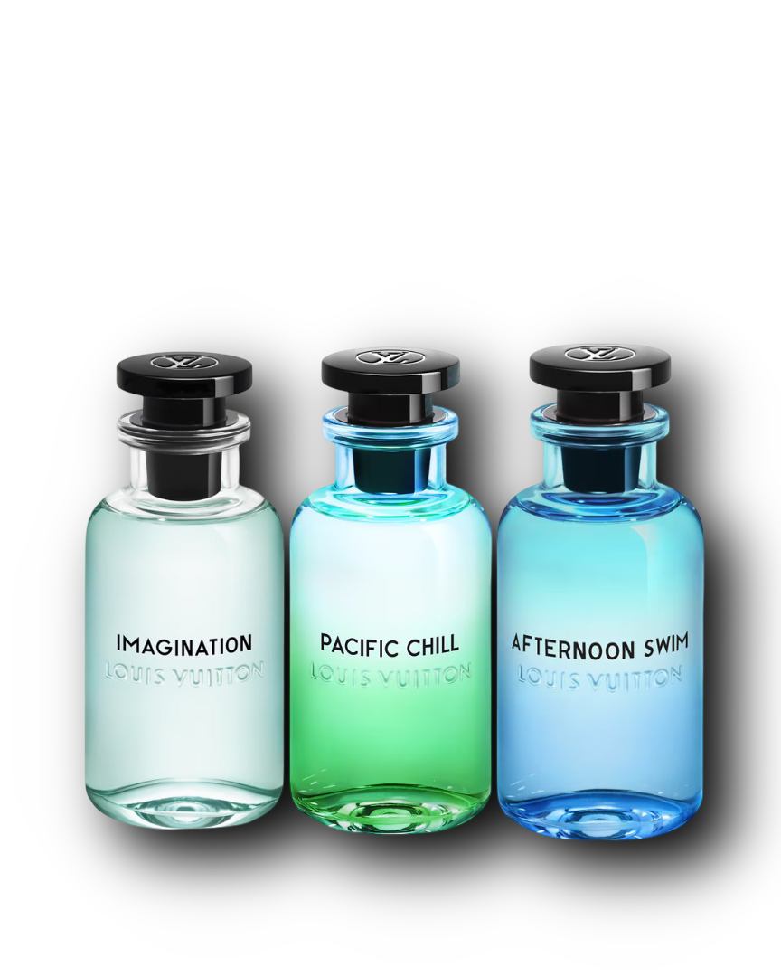 Louis Vuitton Sample Bundle – Imagination · Pacific Chill · Afternoon Swim | 3 × 2–10 ml