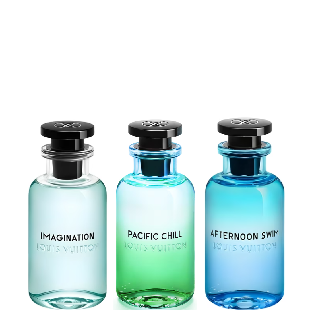 LV Sample Bundle – Imagination · Pacific Chill · Afternoon Swim 2–10 ml